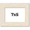 PosterPalooza | 7x5 Wide Barnwood Picture Frame, UV Acrylic, 6 Finishes - Grey, Brown, White, and Black - 2 of 4