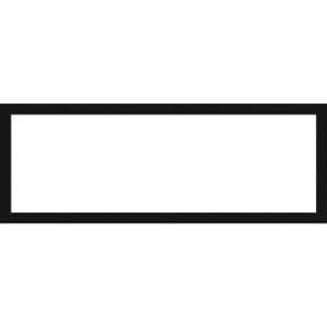 Amanti Art Avon Black Narrow Framed Dry Erase Magnetic Board - 1 of 4