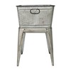 Soscooter 20.5x20.5x21" Large Perryman Galvanized Tub On Stand, for Plant Pot/Planter/ Metal Ice Buckets - 2 of 4