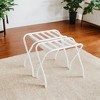 Luggage Rack, Suitcase Stands, Luggage Stand, Foldable Steel Frame,Holds up to 110 lb, 27 x 14.8 x 22.6 inches - 3 of 4