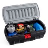 Rubbermaid Black Action Packer Lockable Latch Indoor and Outdoor Storage Box Container for Home, Garage, Backyard - 2 of 4