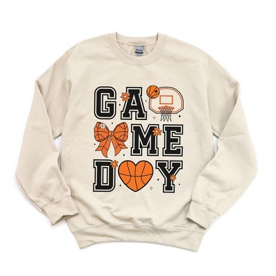 Simply Sage Market Women's Graphic Sweatshirt Basketball Game Day Coquette