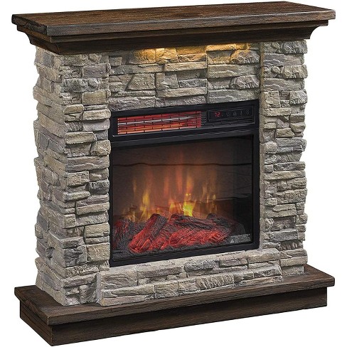 Duraflame Austin Infrared Electric Fireplace Mantel Package In Stone -  18wm30048-16001 : Target