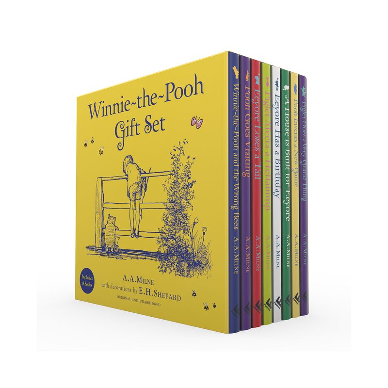 Classic Winnie-The-Pooh 8 Gift Book Set - by  A a Milne (Hardcover), 1 of 2