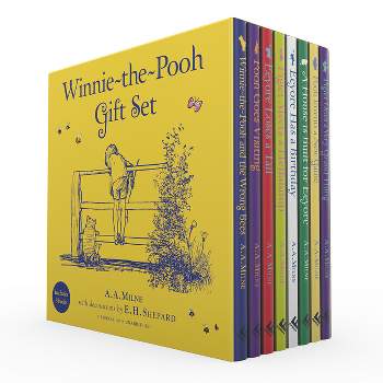 Classic Winnie-The-Pooh 8 Gift Book Set - by  A a Milne (Hardcover)
