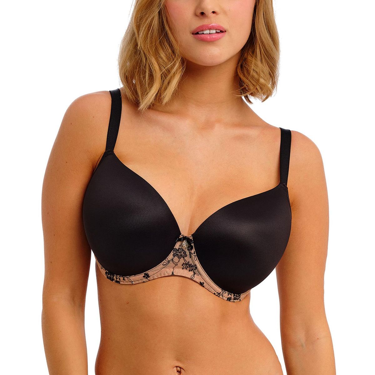 Freya Women's Entwined Molded Demi T Shirt Underwire Bra