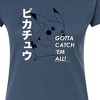 Women's - Pokémon - Pikachu Overlap Fitted Graphic T-Shirt - 2 of 3