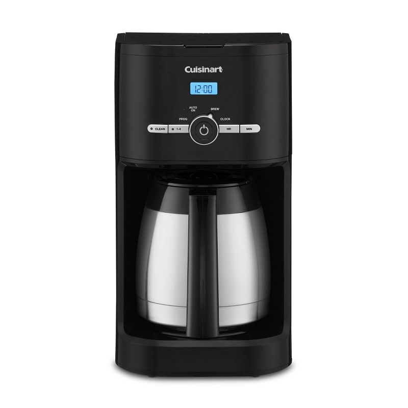 Cuisinart 10 Cup Programmable Coffee Maker with Thermal Carafe - Stainless Steel - DCC-1170BK, 1 of 7