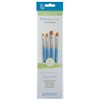 Princeton Select Artiste Brush Set No. 11, Synthetic Bristles, Short Handle Mixed Media Paintbrush, Jewel Blue, 4 Per Set, 2 Sets - 2 of 4