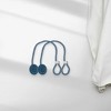 Unique Bargains Ferris Wheel Retractable Buckle Rope Curtain Tie Polyester Plastic 2 Pcs - 2 of 4