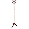 Cesicia 71.5" Tall Wooden Standing Coat Rack "Swivel" with Cherry finish - 2 of 4