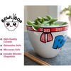 BOOM Bowl Bop Ramen Sister Nun Dinner Set | 16-Ounce Ramen Bowl, Chopsticks - 3 of 4