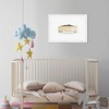 21" x 15" Yellow Coal Train Transportation Framed Art Print - Wynwood Studio: Modern Decor, Plastic White Frame, Wire Mount, Digital Art - 3 of 4