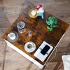 Modern Coffee Table, End Table with Storage, Accent Sofa Side Table Set, Center Tea Table for Living Room - 2 of 4