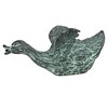 Design Toscano Lindell Pond Bronze Ducks Spitting Garden Statue: Sliding Duck - 4 of 4