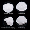 Unique Bargains Plastic Rectangle Reusable Fast Food Dining Areas Serving Trays - 3 of 4