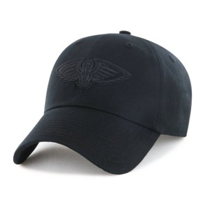 NBA New Orleans Pelicans Black Tonal Clean Up Baseball Hat - 1 of 2