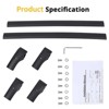 Roof Rack Cross Bars, Compatible with 2015-2022 Jeep Renegade - Rooftop Bars for Cargo, Kayak, Bike - 4 of 4