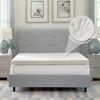 Vynxaria Adaptive 3" Responsive Mattress Topper - Twin to California King Sizes - 2 of 4
