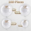 Latex Balloon Garland 100pcs with Arch, Column & Ribbon – 18", 12", 10", 5" Balloons for Party Decorations - 2 of 4