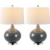 Masera Table Lamp W/ USB Port (Set of 2) - 25 Inch Height - TBL4400 - Grey - Safavieh - 2 of 4