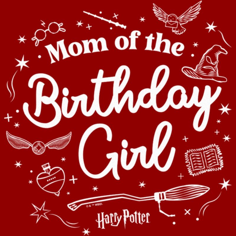 Women's Harry Potter Birthday Girl Mom T-Shirt, 2 of 5