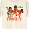 Sesame Street Grandma Nell & Family Crew Neck Short Sleeve Natural Men's T-shirt - 2 of 3