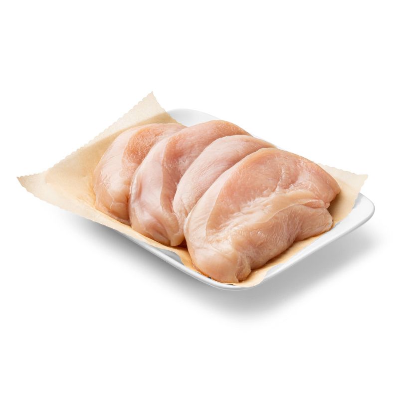 Organic Boneless Skinless NAE Thin Sliced Chicken Breasts - 1-2 lbs - price per lb - Good &#38; Gather&#8482;, 3 of 5