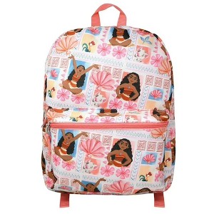 Disney Moana 16" inch All Over Print Backpack - 1 of 3