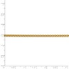 Black Bow Jewelry 2.8mm, 14k Yellow Gold, Solid Spiga Chain Necklace - 4 of 4