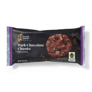 Signature Dark Chocolate Chunk - 10oz - Good & Gather™ : Target