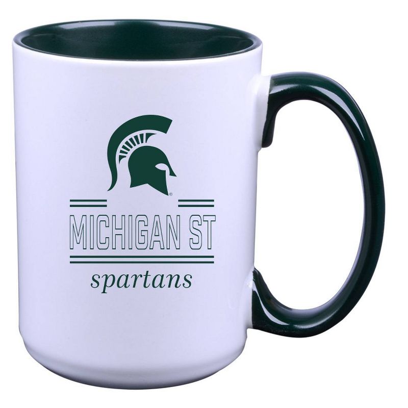 NCAA Michigan State Spartans 16oz Home and Away Mug Set, 2 of 4
