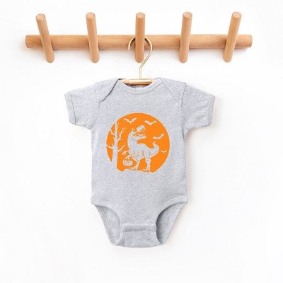 The Juniper Shop Dinosaur Moon Baby Bodysuit