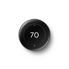 Google Nest Learning Thermostat (4th Gen) with Nest Temperature Sensor (2nd Gen) - Black: Wi-Fi, Energy Star, App Control - 2 of 4