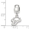 Black Bow Jewelry Sterling Silver South Florida Bulls NCAA Bead Charm - 3 of 4