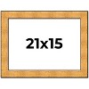 PosterPalooza | Embellished Gold Picture Frame - UV Acrylic, Backing Board, Hanging Hardware Included - 2 of 4