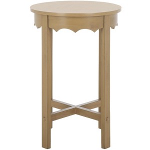 Seraphina Round Accent Table - ACC5729B - Desert Brown - Safavieh - 1 of 4