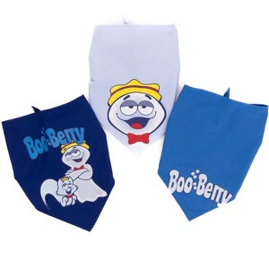 General Mills Monster Cereals Pet Bandana 3 Pack Sizes X-Small - X-Large - 1 of 4