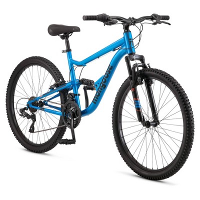 Mongoose Limestone 26 Men s Mountain Bike Blue Target