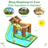 Infans Bountech Inflatable Waterslide Bounce House Climbing Wall without Blower - 3 of 4