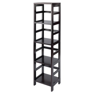 target bookcases espresso