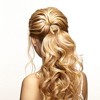 Unique Bargains Women's C-shaped Ponytail Buckle Hair Clip 1 Pc - 2 of 4