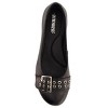 Andrea Wide Buckle Ballerinas 85763 - 4 of 4