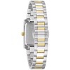 Bulova Ladies Quartz Dress Classic Watch,  Two-Tone Stainless Steel Bracelet, Silver-White Dial,  3 Hand - 3 of 4