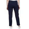 Alfred Dunner , Petite Women's Classic Allure Slim Fit Pant With Elastic Comfort Waistband - 2 of 4