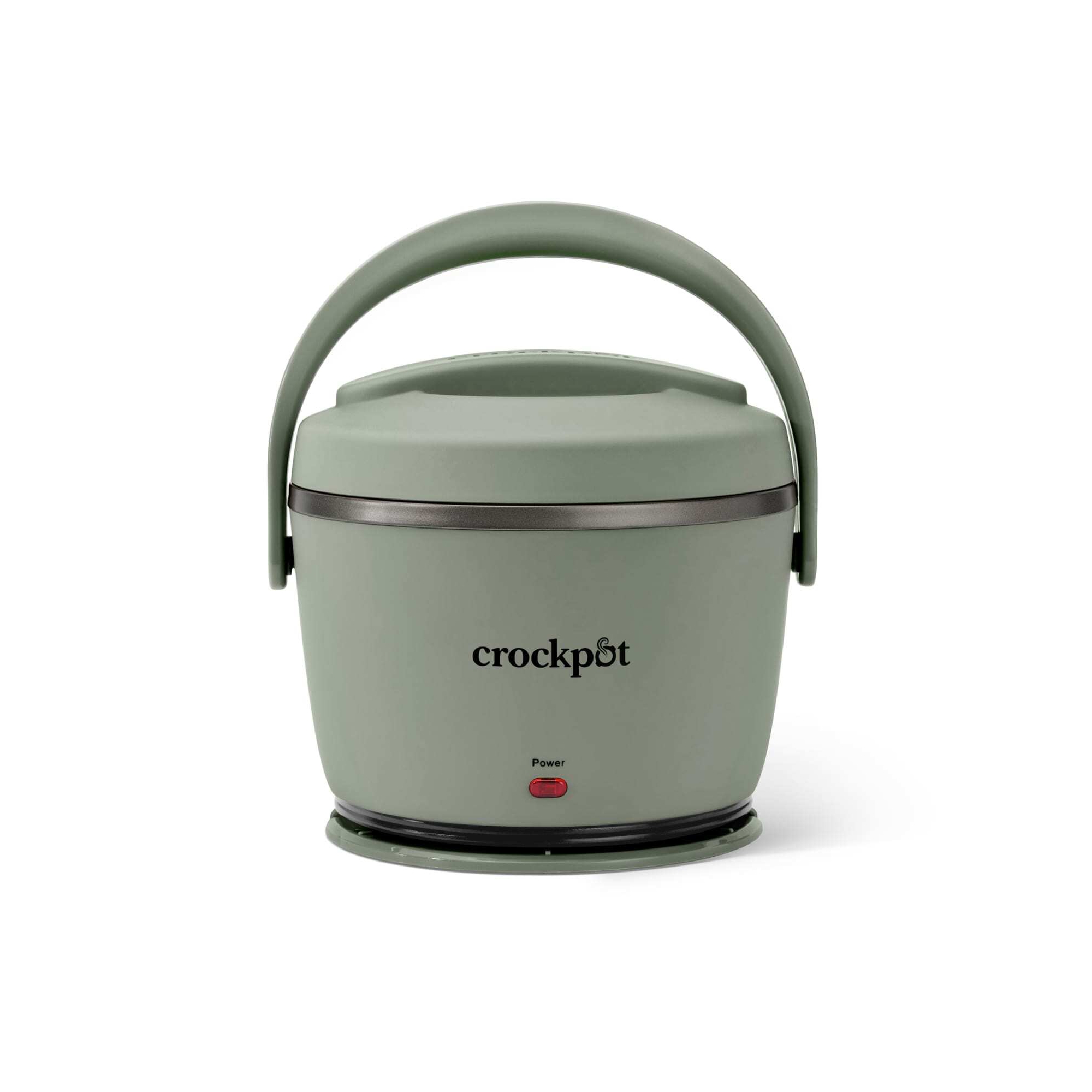 Crock-Pot 20oz Lunch Crock Food Warmer Moonshine Green: Portable Slow Cooker, Dishwasher-Safe, Locking Lid, 1 Setting