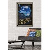 Trends International MLB Kansas City Royals - Neon Helmet 23 Framed Wall Poster Prints - 2 of 4