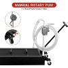 Acekool 25 Gallon Oil Drain Pan, 95L Foldable Low Profile Oil Tank with Pump, Hose, Mesh Grille, Swivel Casters, Red - 4 of 4