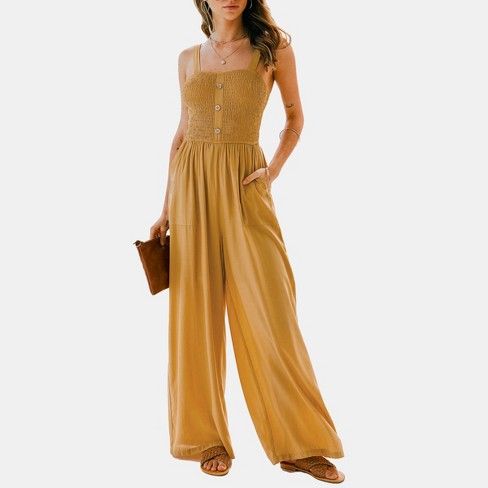 Target cheap yellow jumpsuit