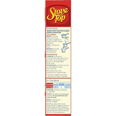 Stove Top Traditional Sage Stuffing Mix - 6oz_1